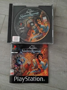 Disney's Aladdin in Nasira's Revenge, manuale, senza copertina anteriore, PS1 Playstation 1, - Foto 1 di 2