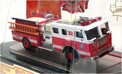 Code 3 1/64 Scale 02451 - Seagrave Fire Engine City Of Houston - Red/White  - Image 1 of 4