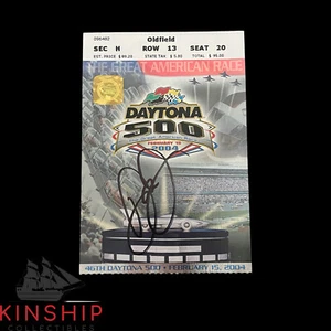 Dale Earnhardt Jr signed 2004 Daytona 500 Ticket JSA COA Nascar Auto Z1642 - Picture 1 of 1