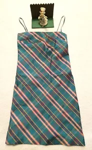 RALPH LAUREN BLACK LABEL WOMEN'S SPAGHETTI STRAP SILK DRESS 6 NEW DISPLAY - Picture 1 of 6
