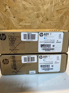 lot of 2 - HP A31 F9K67A Cyan Printhead - 2020/03/10 & 2020/03/29 - Picture 1 of 5