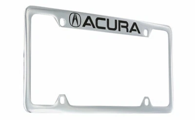 Acura 2013-2016 Nuevo Logo Cromado Metal Placa Marco Soporte Foto 1 de 4