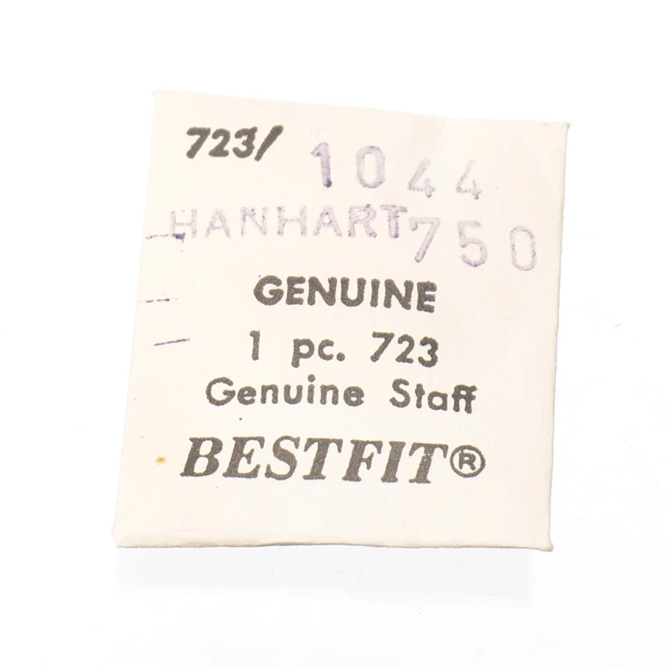 (1) Hanhart 750 Balance Staff Bestfit 723/1044 NOS Relojeros Reloj Parte Foto 1 de 1