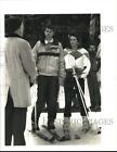 1992 Press Photo Skiers At Ski Sundown In New Hartford - Nht04172