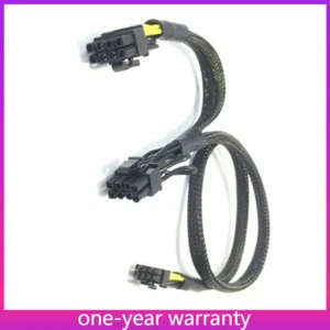 mini 8Pin to Dual 8pin(6+2) GPU PCI-E Power Cable for HP Server DL380 Gen10 - Picture 1 of 3