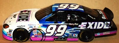 Ford Taurus 2000 1/24 #99 Jeff Burton Racing Champs. Certificado de autenticidad Exide "pintura de guerra" nuevo en caja Foto 1 de 4