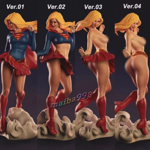 4Version Supergirl 3D Print GK Figure Model Kit Unpainted Unassembled Garage Kit - Picture 1 of 15