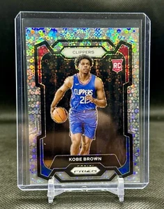 2023-24 Panini Prizm #144 Kobe Brown Fast Break Prizm Los Angeles Clippers - Picture 1 of 2