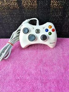 GameStop Wired White Gamepad Controller For Microsoft Xbox 360 - Picture 1 of 6