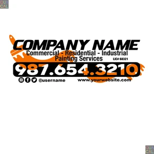 Adesivo Decalcomania Vinile 40" Personalizzato Business Company Insegna Camion Furgone Auto - Foto 1 di 8
