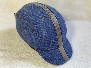 π¬π§π§’ Harris Tweed Cap Size - XL -Hand Made By Smith-London π¬π§ - Picture 1 of 6