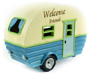 Welcome Friends Camper 1 pieza MI 55724 miniatura jardín de hadas - Imagen 1 de 4