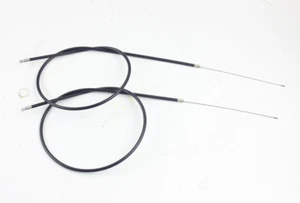 2 pcs Front Disc Brake Hoses Cables Lines For 43cc 47cc 49cc Mini ATV Quad  - Picture 1 of 4