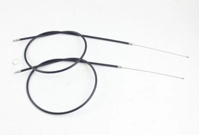 2 pcs Front Disc Brake Hoses Cables Lines For 43cc 47cc 49cc Mini ATV Quad  - Image 1 of 4