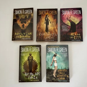 Simon R Green Nightside Paperback Lot of 5 Books #2 3 4 5 6 Ace Fantasy - Picture 1 of 5
