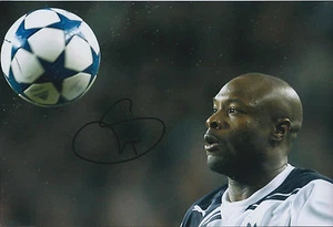 William GALLAS SIGNED Autograph 12x8 + COA Photo Spurs Champions League - Picture 1 of 1