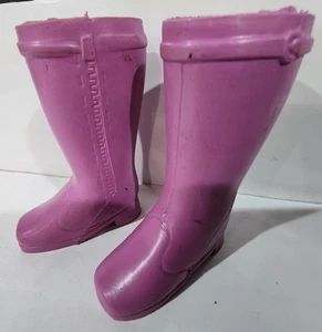 Original 1971 Ideal Purple Boots for Crissy Doll - Picture 1 of 4