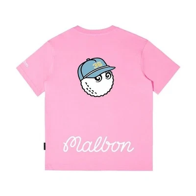 AUTHENTIC Malb** Men Summer Round Neck Golf  Short Sleeve T-Shirt Polo Top M-3XL - Image 1 of 4