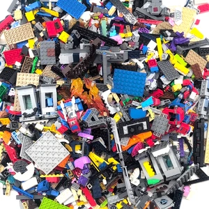 LEGO Block Lot Bulk Bricks Parts Approx 6+lbs. Mixed Building Hundreds of Pcs #2 - Picture 1 of 16