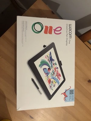 Wacom One DTC133 Graphics Tablet Black - Used Good Condition with Box - Image 1 of 4