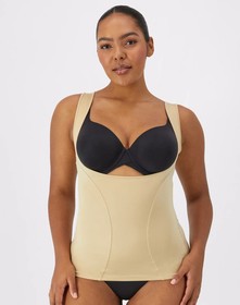 Flexees Dream Shapewear Torsette Wear Your Own Bra Maidenform Body Firm Control