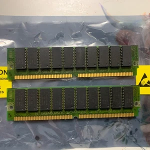 2x2mb (4mb Total) IBM PS/2 72pin FPM Ram 68x6127e 65x6170 matched pair - Picture 1 of 2