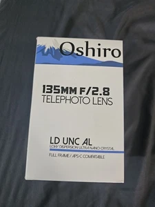 Oshiro 135mm Lens for Canon EF 80D 77D 70D 7D 6D 5D T7i T7s T7 T6i T6 T5 T5i SL2 - Picture 1 of 10