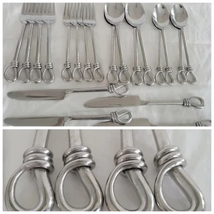 Gibson Seil poliert Schlaufe Griff Besteck Set 20 Stück (Service für 4) - Bild 1 von 9