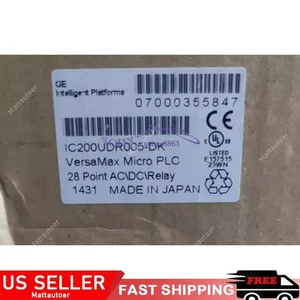 New One GE Fanuc VersaMax Micro Controller IC200UDR005-DK - Picture 1 of 1