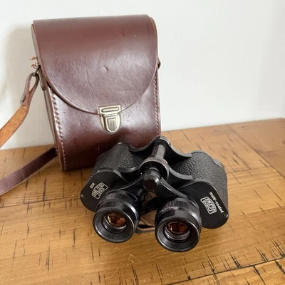 Carl Zeiss Jena Jenoptem 8x30W Multi Coated Made DDR Binoculars With Case Black - Image 1 of 4