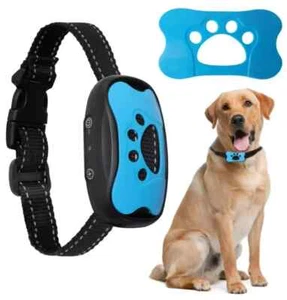 Collare per Cani Anti Abbaio con Luce LED Controllo Abbaiatura per Cani Ricaricabile Vibrazione&Beep - Foto 1 di 4