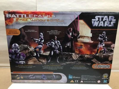 Star Wars Battle Pack MACE WINDU'S ATTACK BATALLION 2006 Foto 1 de 4