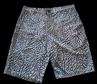 Grey Elephant print Golf Shorts Dri-Fit Jordan inspired by Flight Golf - Image 1 of 4