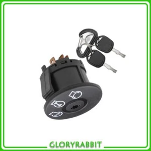 Ignition Switch with 2 Keys For John Deere X340 X500 X520 X300 X304 X320 X324 - Picture 1 of 7
