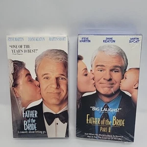 Father of the Bride Parts I & II (2 New VHS Tapes, 1991 & 1996) - Picture 1 of 5
