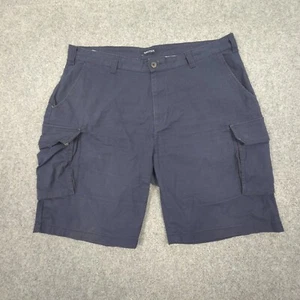 Nautica Shorts Mens 40 Blue Ripstop Cargo Outdoor Hiking Casual Pockets Size 40 - Picture 1 of 11