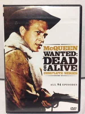 Wanted: Dead or Alive - Complete Series Steve McQueen 11-Disc DVD Set VG - Image 1 of 4