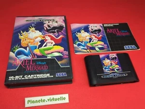 ARIEL THE LITTLE MERMAID SEGA MEGADRIVE EUR🌟 - Photo 1/12