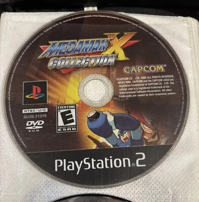 Mega Man X Collection (Sony PlayStation 2, 2006) Disc Only Untested - Image 1 of 2