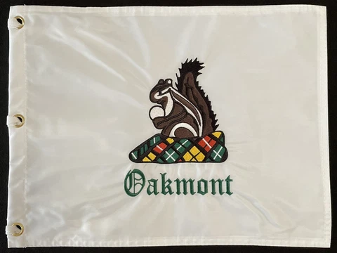 Oakmont Country Club Official Embroidered Golf Pin Flag PGA U.S. Open Amateur ⛳️ Cover