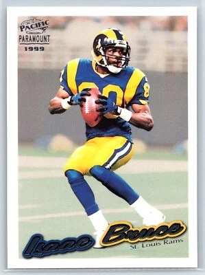 1999 Pacific Paramount Isaac Bruce St. Louis Rams #193 - Image 1 of 2