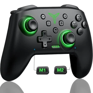 Bluetooth Pro Controller Gamepad+Receiver Für Nintendo Switch/OLED/Lite,PC,iOS - Bild 1 von 7