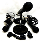 Bundel 3 Audio Technica M4000s Dynamic Microphones And Stand With Cast Iron Stand