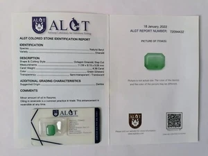 smeraldo naturale certificato - Foto 1 di 23