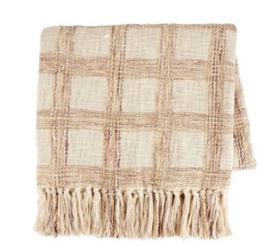 Preciosa manta ligera de verano y rosa -50x60 nueva Foto 1 de 4