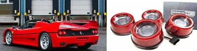 Ajuste 1995-1997 FERRARI F50 MORIMOTO XB COLAS LED 5 años de garantía EE. UU. 550 575 355 ROJO Foto 1 de 4