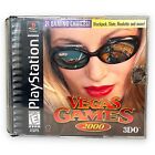 Vegas Games 2000 PS1 Complete In Box (Sony Playstation 1, 1999)