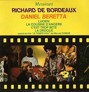 RICHARD DE BORDEAUX & DANIEL BERETTA LE TEMPS FOU FRENCH ORIG OST EP PSYCH - Imagen 1 de 1