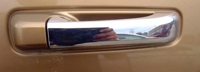 09 10 2011 12 13 14 15-23 Dodge Ram 1500 pasajero trasero derecho manija de puerta en cromo Foto 1 de 4