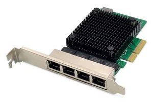 DIGITUS 2.5 Gigabit Ethernet Server Netzwerkkarte - 4 Port RJ45 - NIC - RTL8125B - Bild 1 von 6